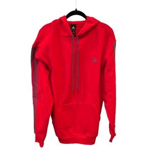 Adidas Performer Hoody Red and Gray